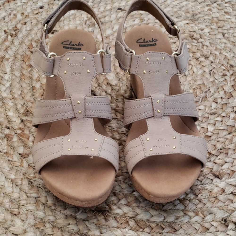 Clark's Wedge Sandals